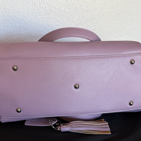 White Elm Gemini Tote Backpack Spring 25 Heather Purple - Picture 3 of 6